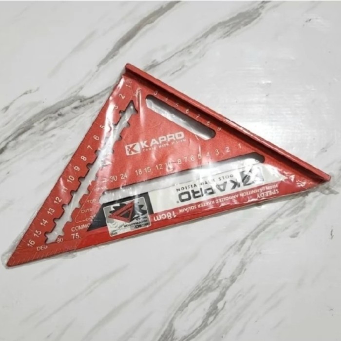 Terbagus Kapro 446 Speed Square - Pengaris Siku Segitiga