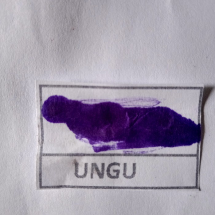 

[tmr] - tinta stempel flash otomatis, warna UNGU 1 LITER