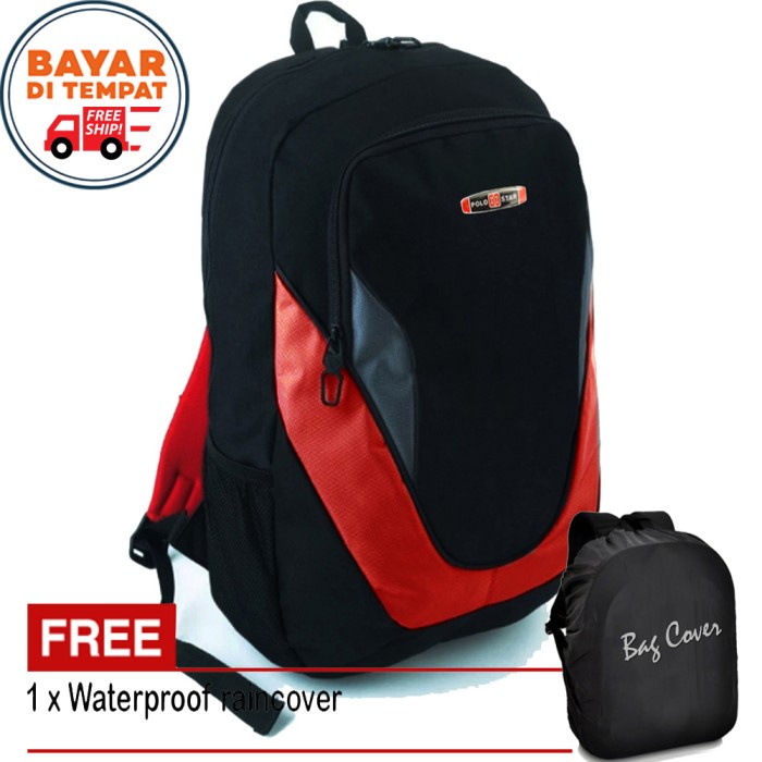 Nevarastore- Tas Pria Tas Polo Tas Ransel Polo 33800 Tas Backpack Tas Laptop Ori