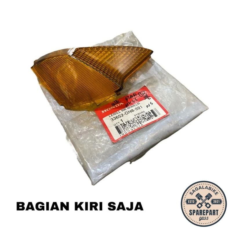 Sparepart Motor 33652-GN8-921 Mika Lampu Sein Sen Riting Belakang Honda Astrea Star Prima Original K
