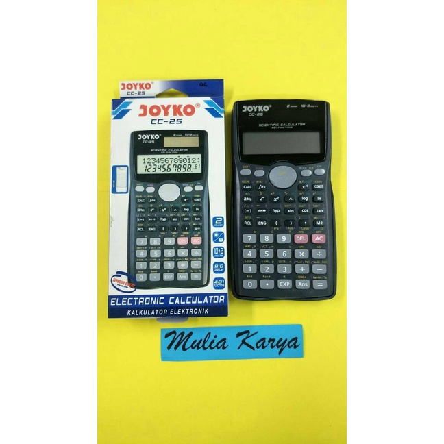 

Jual [READY] Calculator Scientific Kalkulator Joyko cc 25