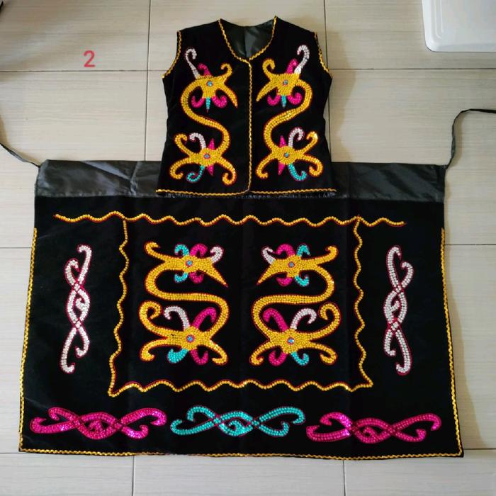 New Kostum Dayak Pakaian Adat Kalimantan Kostum Tradisional Baju Dayak Dayak Pakaian Adat Anak Anak