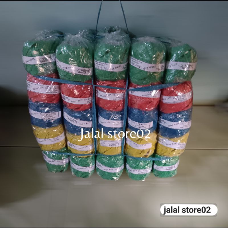 

Tali Rafia Tali Pengikat 5 Pack 50 Roll Gulung Dari Bahan Plastik Gulungan Kecil