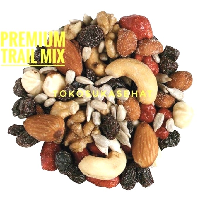 

PREMIUM MIX TRAIL ORGANIC -1kg (Raw Mix Organik) Cemilan Snack