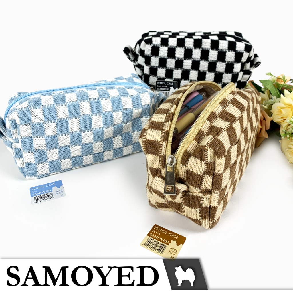 

Tempat / Kotak Pensil / Alat Tulis / Kosmetik / Dompet / Tas Kain Rajut / Stationery / Pencil / Pen