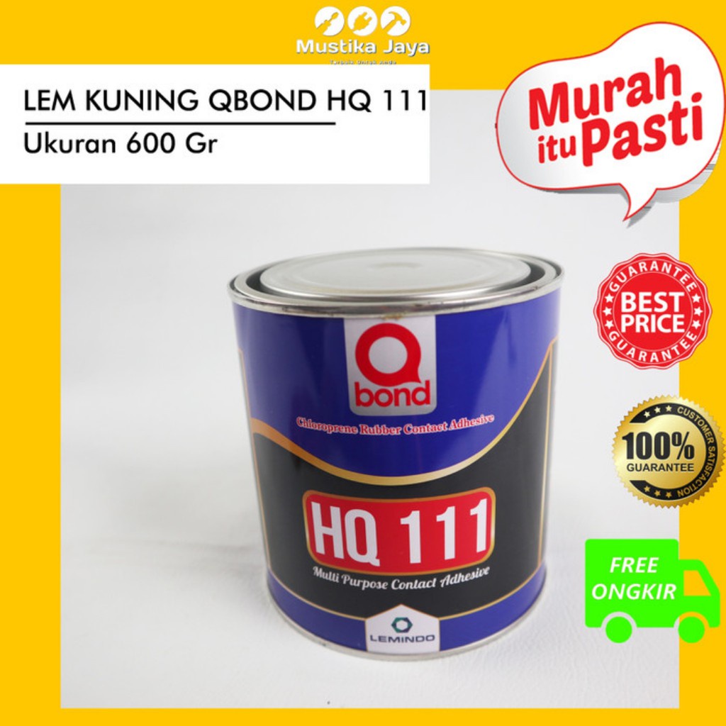 

Lem Kuning Q Bond HQ111 C Biru Tua 600 gr