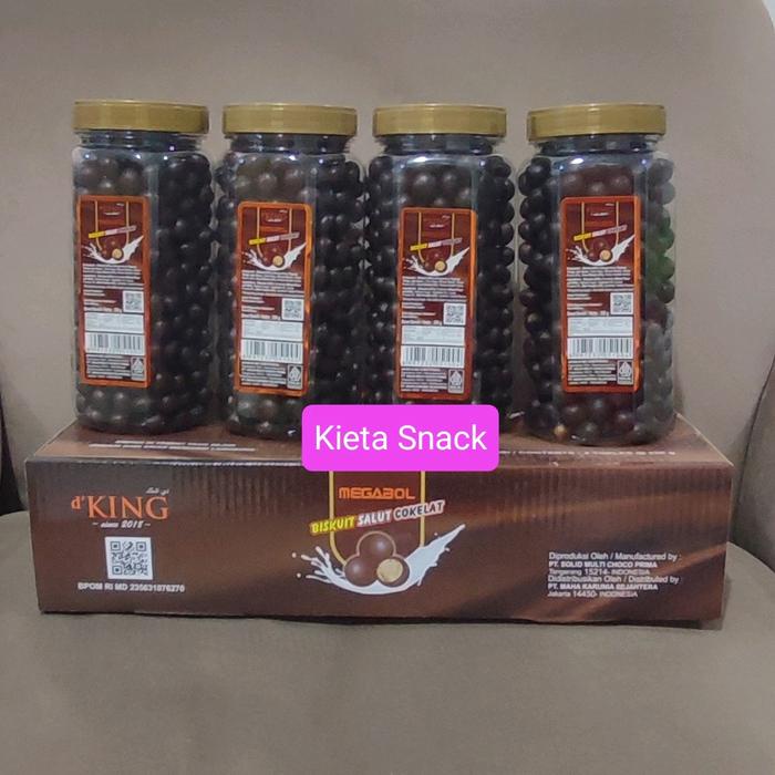 

terbaru !!! 1 dus megabol coklat alias bonibol cklt versi baru dking 4 toples @250gr ready