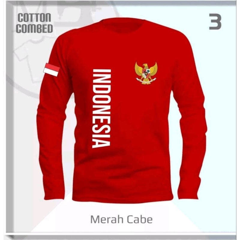 PROMO / KAOS KEREN - KAOS INDONESIA GARUDA LENGAN PANJANG PENDEK KODE7899 / INDONESIA GARUDA /kaos