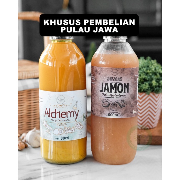 

BU AMON JUMBO - PAKET ALCHEMY 1L DAN JAMON 1L