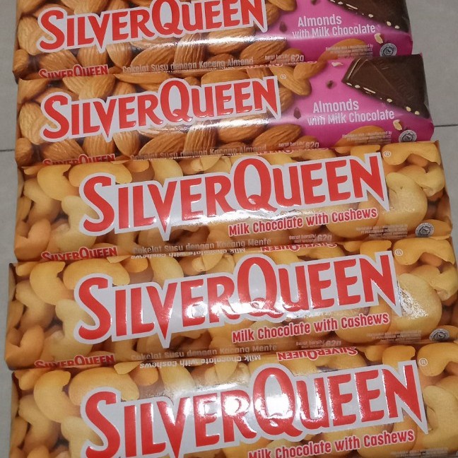 

Silverqueen 65 Gram 1 Box (Isi 10 Pcs) Best Seller