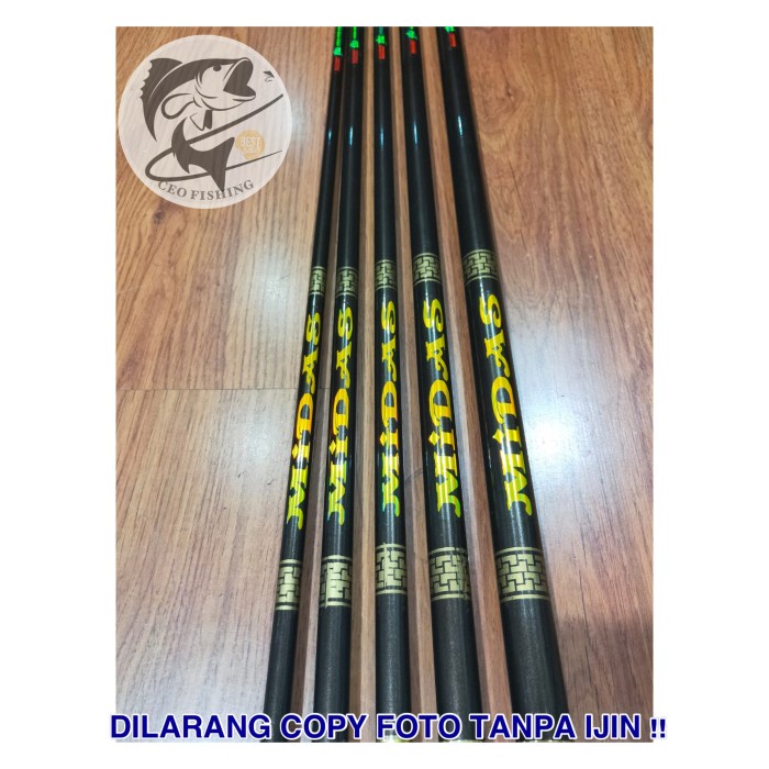Joran Tegek Pole Maguro Midas 360 300 270 240 210 Pilih Ukuran #Gratisongkir