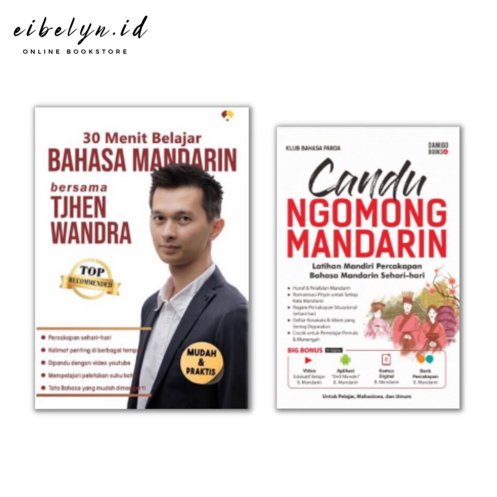 {{ BUKU MUDAHNYA BELAJAR BAHASA MANDARIN BERSAMA TJEN WANDRA CANDU NGOMONG MANDARIN Ready}}