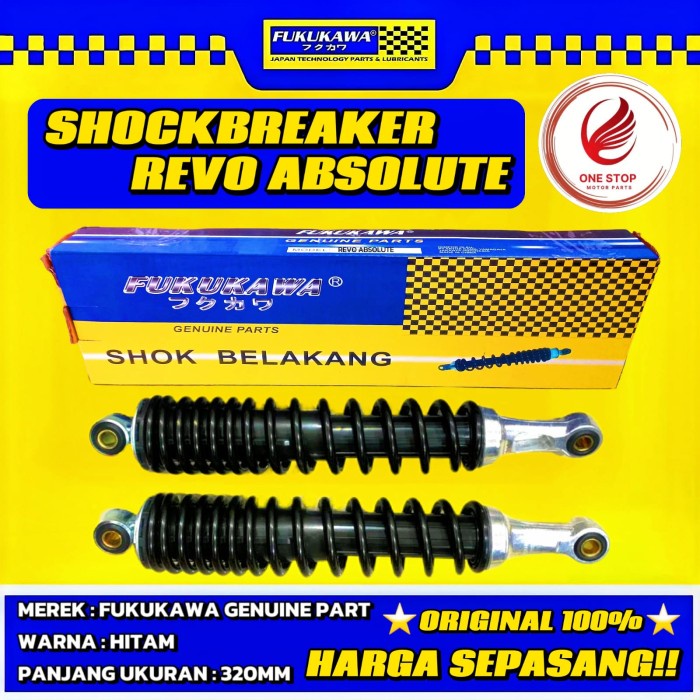 Shock Belakang Shockbreaker Honda Revo Absolute Blade ORi Fukukawa