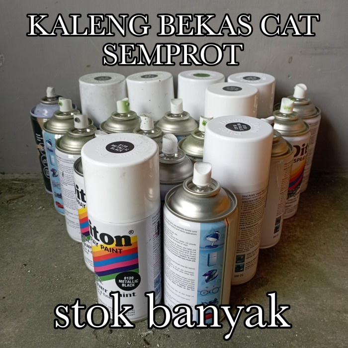 SPECIAL Kaleng bekas cat semprot, kaleng bekas pilox