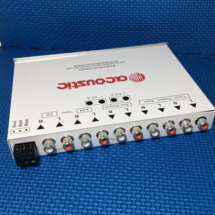 parametrik/pre amp acoustic AC-253 with equalizer subwofer 11 band