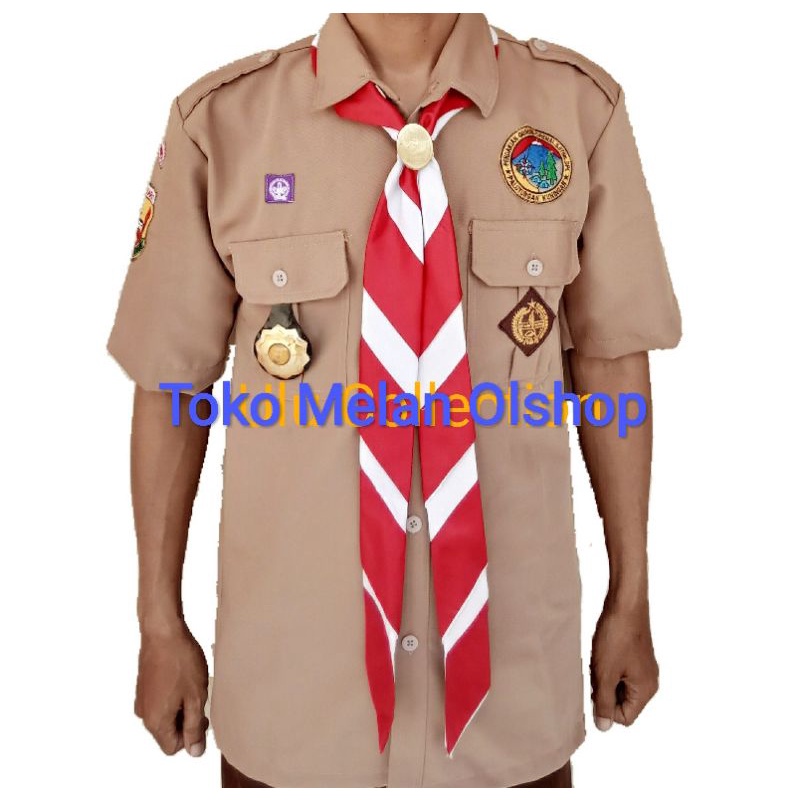 PROMO / Baju Pramuka Pembina Putra Bahan Larici