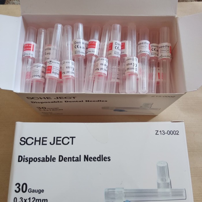 Ready Stock Jarum Citoject 30G X 12Mm Isi 100 Pieces Dental Needle