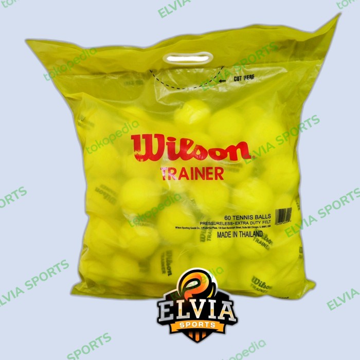 WILSON Trainer Tenis Ball Bola Tenis