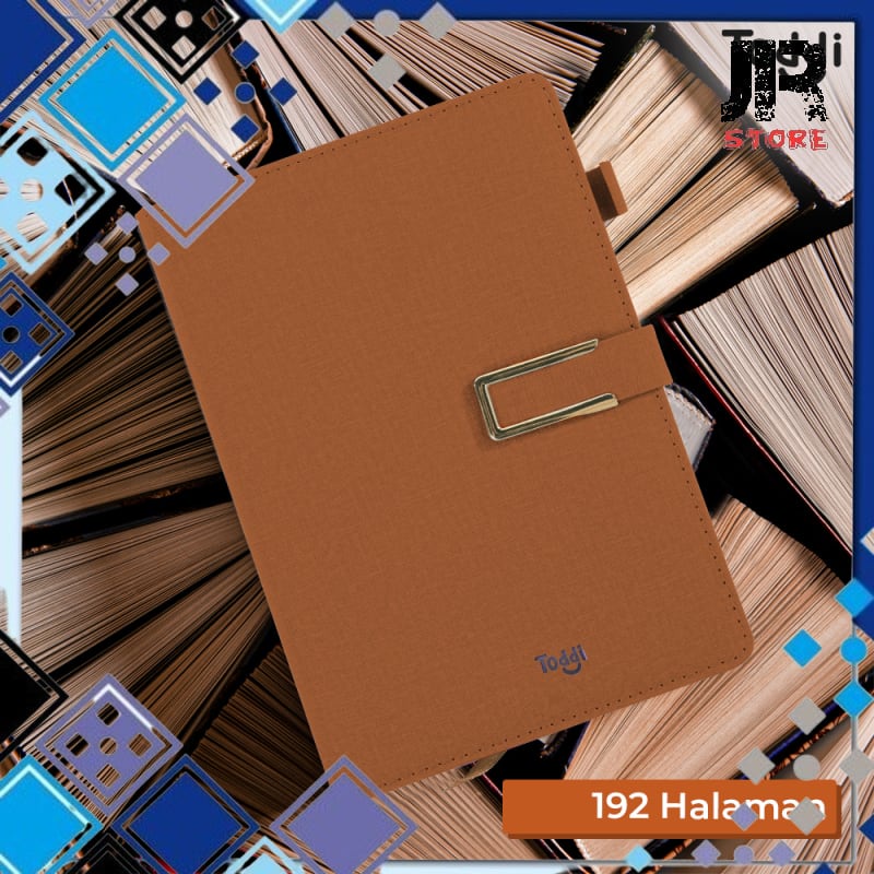 

Buku Jurnal Hardcover Notebook Diary 72gsm 192 Halaman Grid Jsk25 Brown