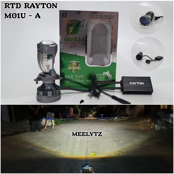 RTD RAYTON M01U A DAN M01U B - LAMPU UTAMA H4 LED ORIGINAL QUALITY
