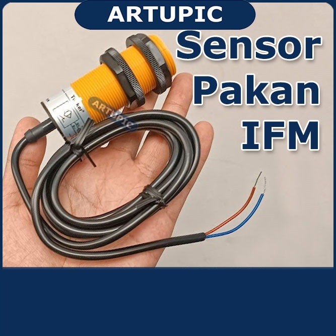 Sensor Pakan IFM Feed Sensor Pengontrol Motor Auger Pakan Ayam Otomatis