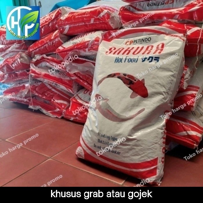 Pakan koi 10 kg / makanan koi / koi food/ Sakura