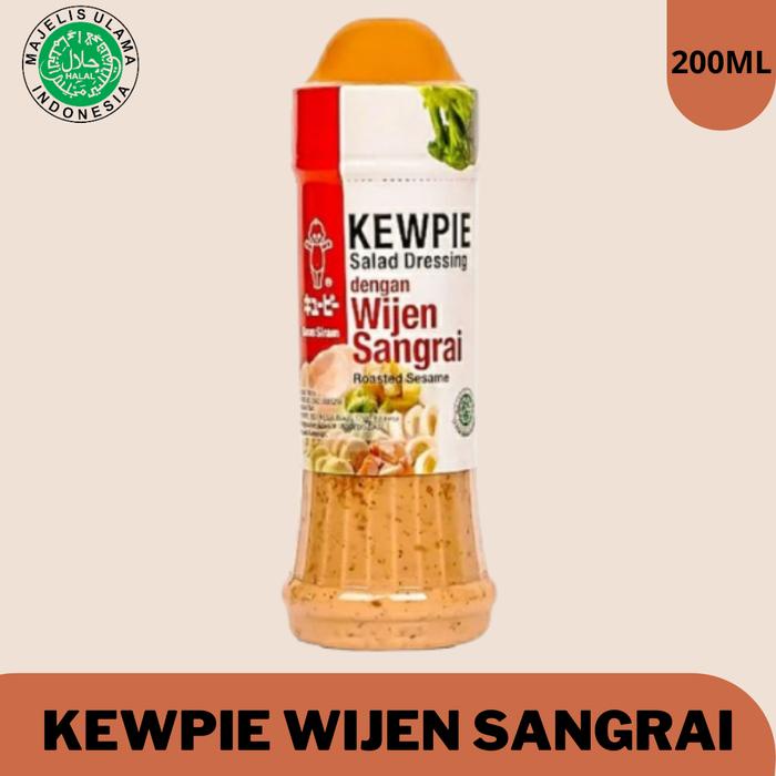 

Saus Salad Dressing Kewpie wijen sangrai 200 Termurah Halal Selai Sauce