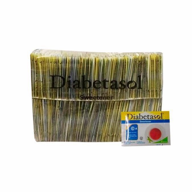 

Sweetener Diabetasol Sachet 200 Gula original (nol kalori) 1 pack