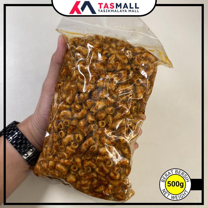 

FLASH SALE500gr [TANPA LABEL] Makaroni Bantet Tasikmalaya Food Snack Pedas Keripik