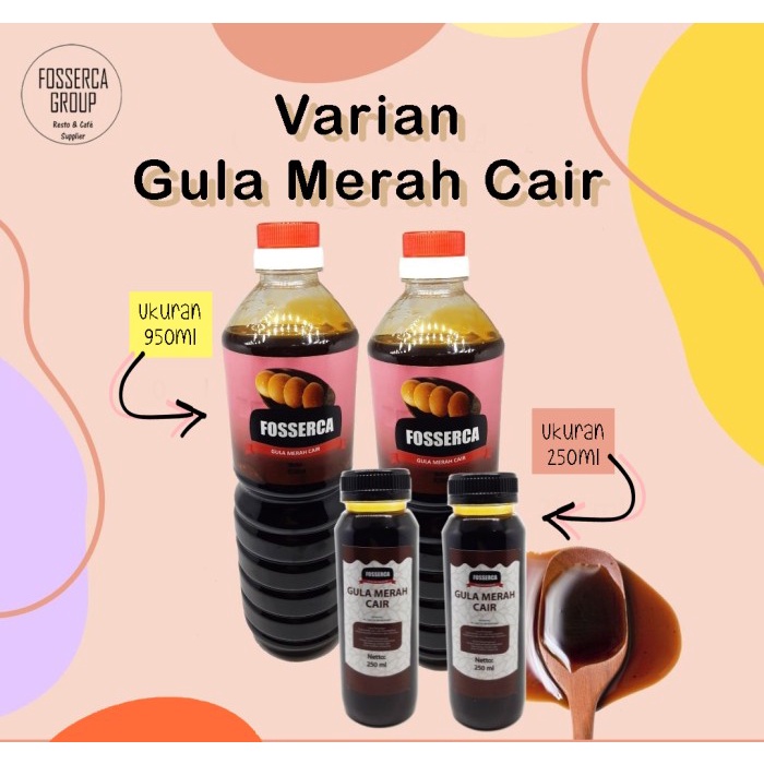 

Gula Aren Cair / Gula Jawa Cair / Brown Sugar Syrup 1 Liter