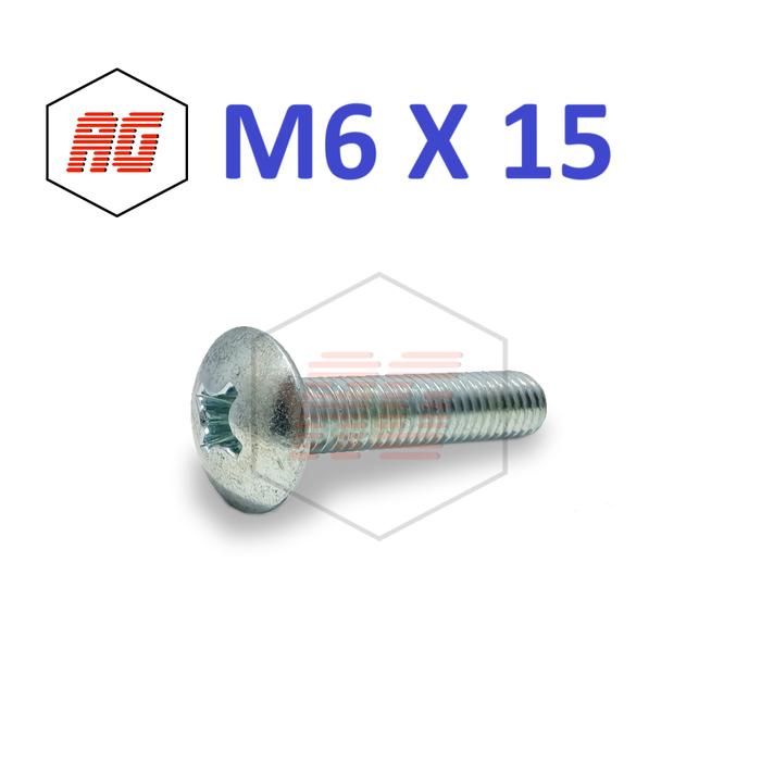 BAUT JT TRUSS HEAD M6 X 15