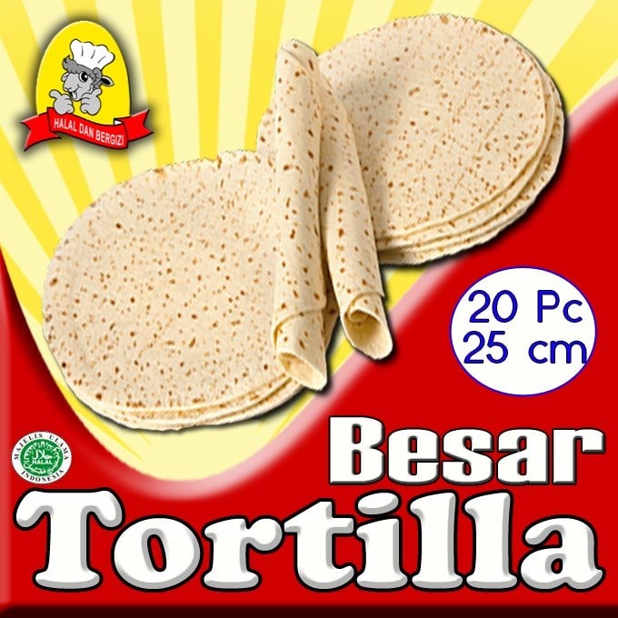 

Tortillah besar 25 cm (TB)