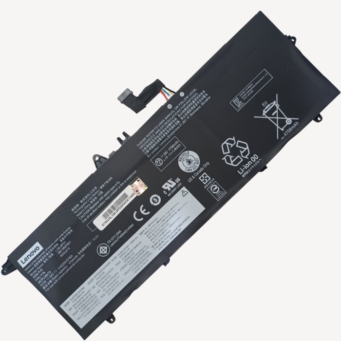 BATERAI LENOVO T490S, T495S L18M3PD1/L18C3PD1/L18L3PD1/L18M3PD2/L18C3PD2/