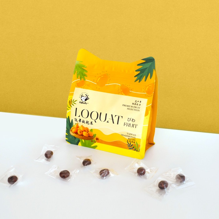 

(50pcs) Coffeepii LOQUATPermen Pereda Sakit TenggorokanLow Sugar