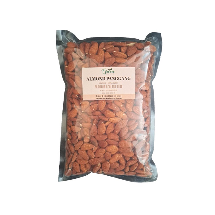 

LLPDE - KACANG ALMOND PANGGANG 1 KG / ROASTED ALMOND 1000 GRAM / ALMOND BLUE DIAMOND 1000 GR /