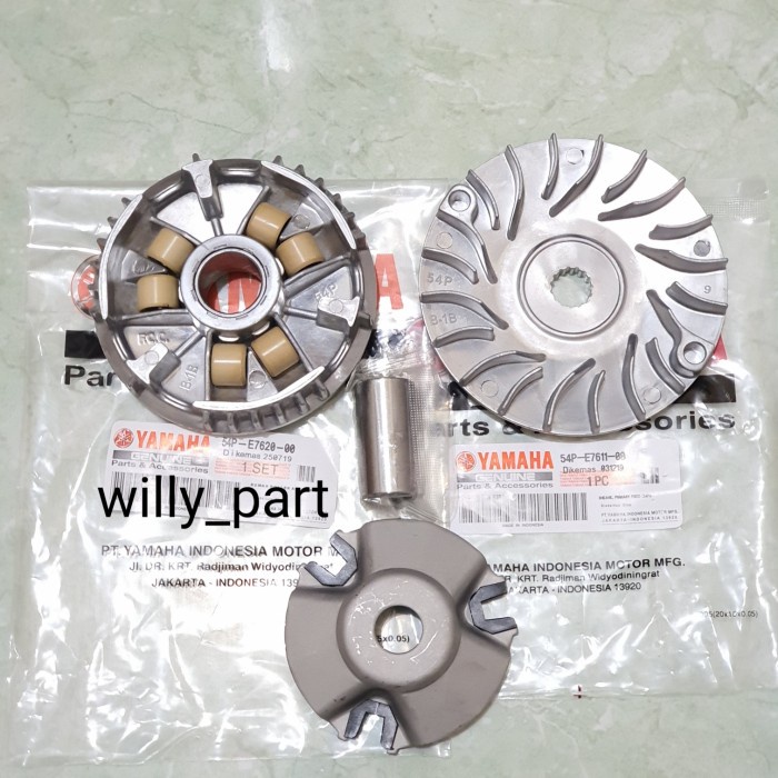 RUMAH ROLLER SET + KIPAS RUMAH ROLLER MIO J / XRIDE / MIO SOUL GT 110