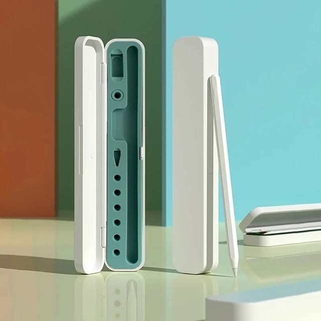 Storage Box Case for Apple Pencil Gen 1 2 Pencil Pro USB-C Kotak Pen Stylus Cover