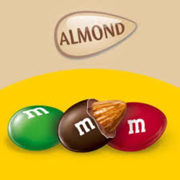 

terbaru !!! m&m's almond chocolate sharing size ready