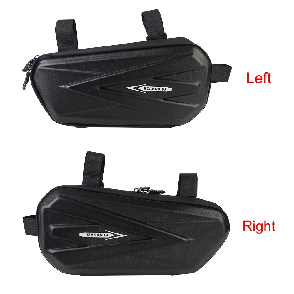 Waterproof Motorcycle Side Bag Hard Shell Side Package Triangle Bag Left/Right Motorcycle Riding Tra