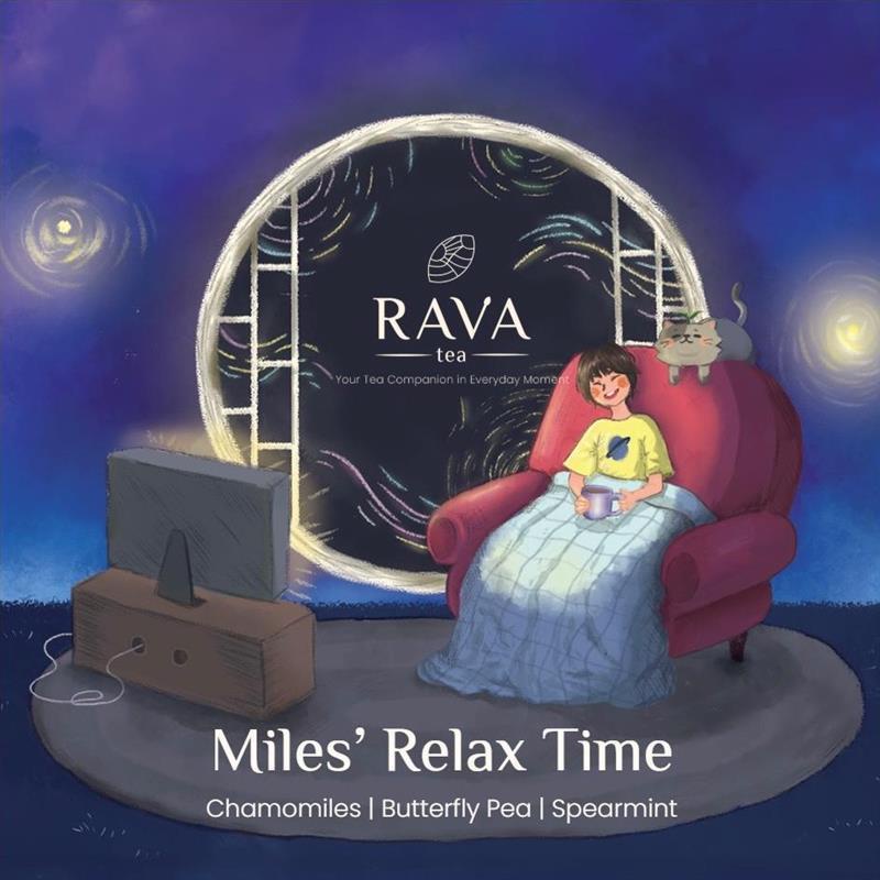 

Promo/ Teh Bunga Chamomile Butterfly Pea (Telang) - Rava Tea: Miles' Relax Times - Premium Artisan