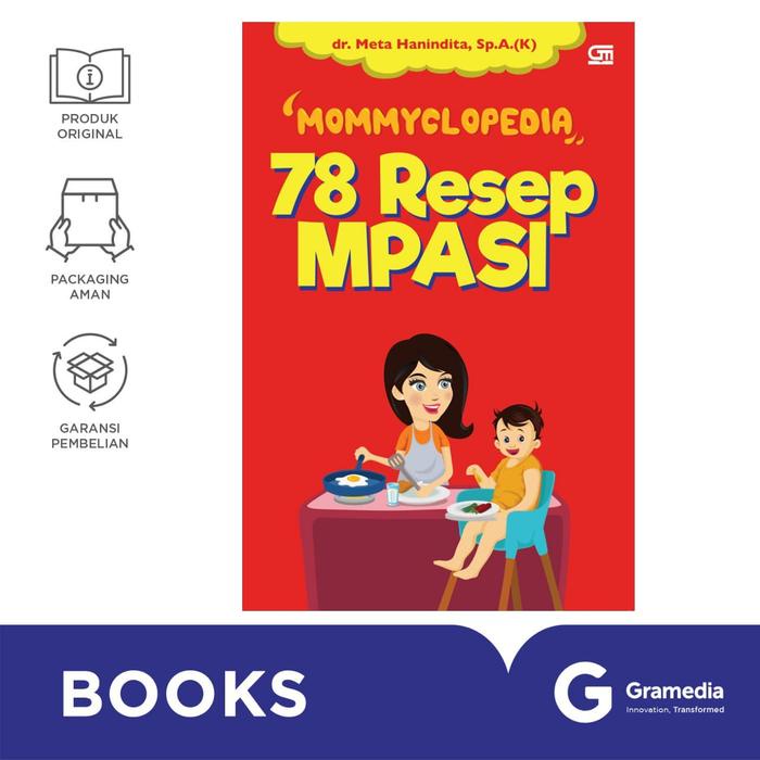 

Promo Buku Mommyclopedia: 78 Resep Mpasi Tbk