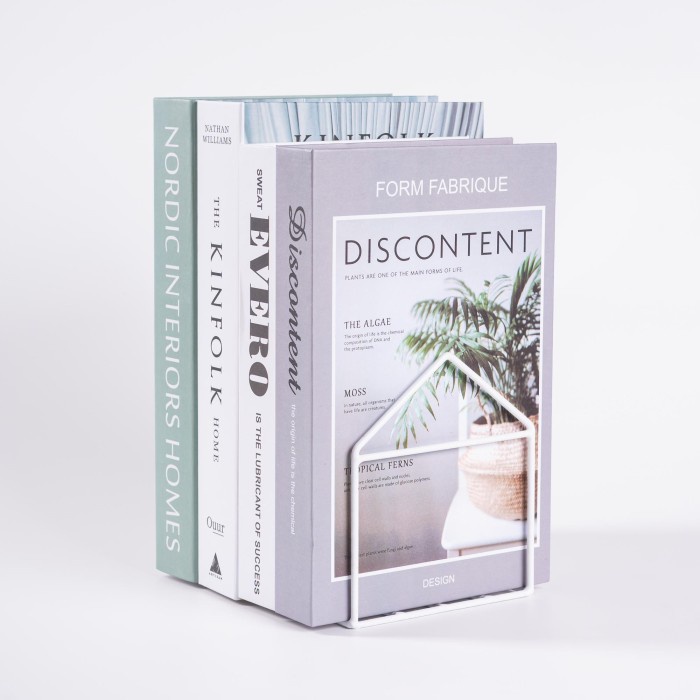 

Promo Verture Pembatas Buku Besi Model Rumah / House Book Shelf Terlaris
