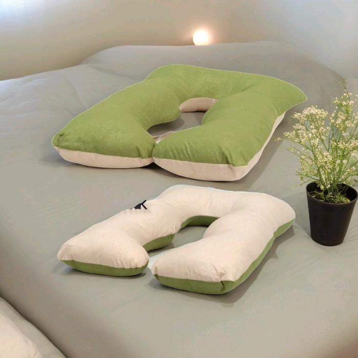 ..... Bantal Hamil 2 Lapis Sale 50% Full Silikon Bantal Plus Sarung Ibu