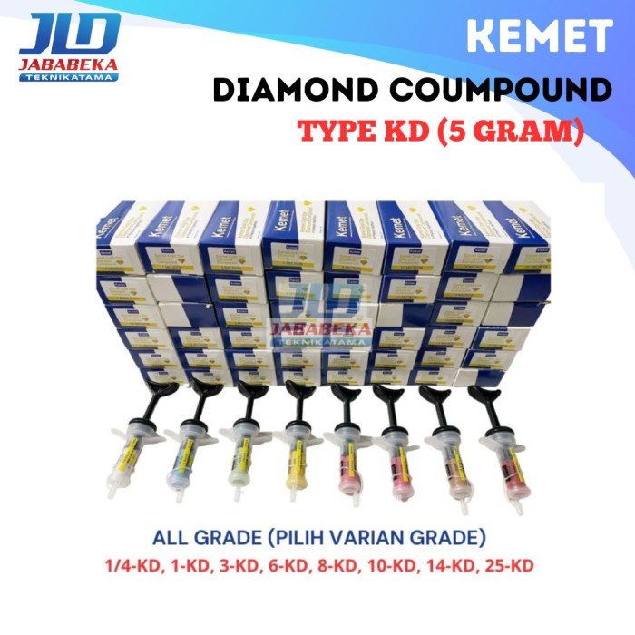 

DISKON KEMET DIAMOND COMPOUND 5 GR MADE IN UK ORIGINAL READYY