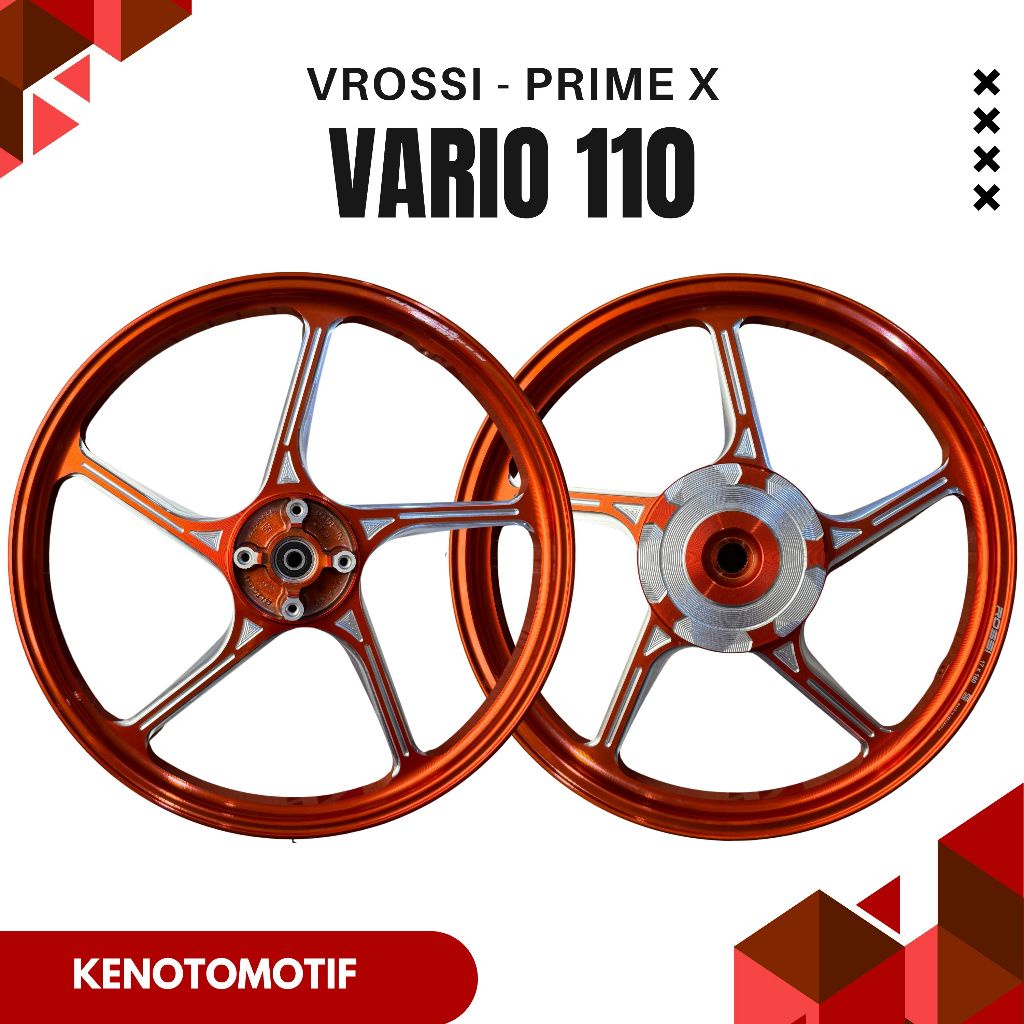 VRossi Prime X Velg Palang 5 Model Enkei Vario 110 - Vario 125/150 - 140 / 160 - 17