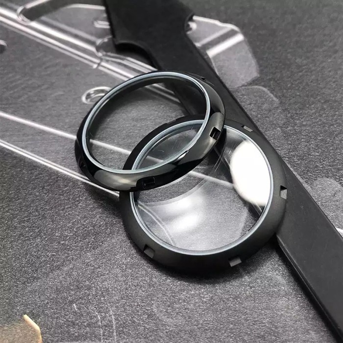 CASE BACK SEIKO SKX007/009 - Black with shppire glass seiko skx007