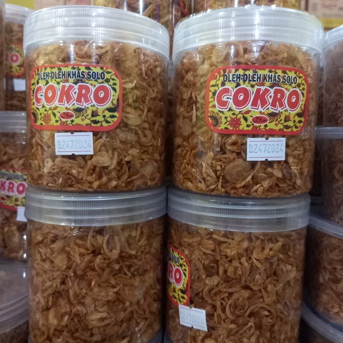 

Brambang goreng Cokro