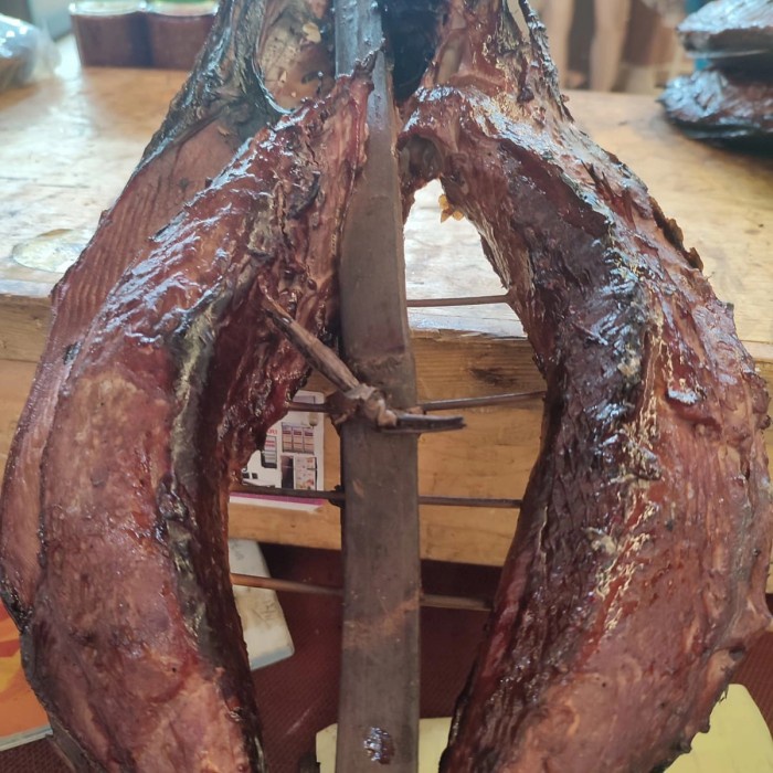 

Cakalang Fufu Asap berat 1 kg
