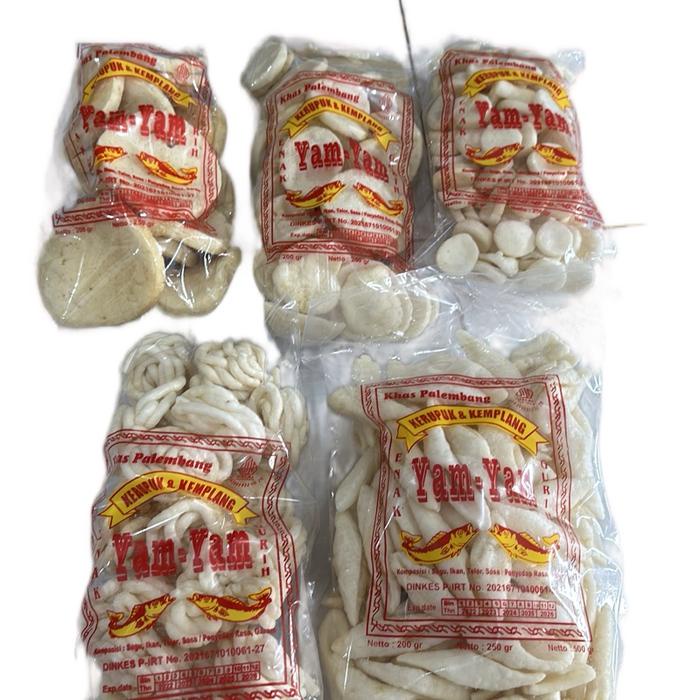 

Paket SUPER SPESIAL Kerupuk Kemplang Asli Palembang Isi 5 Bungkus Berat