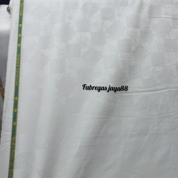 

KAIN KEMEJA PUTIH 100% KATUN BY SOKTAS MONTI GIZA COTTON
